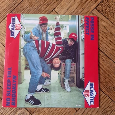 Beastie Boys ‎– No Sleep Till Brooklyn / Posse In Effect  7in Vinyl  Vg+/Vg+ - Image 1 of 4