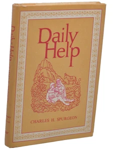 DAILY HELP Rev Charles H. Spurgeon HB with DJ 1974 Family Inspirational Library - Picture 1 of 5
