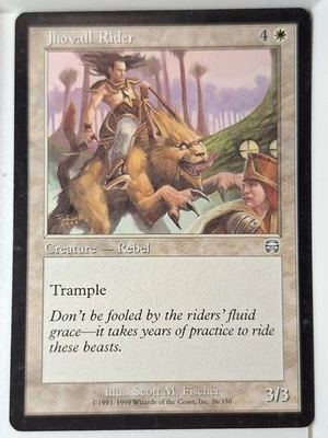 Jhovall Rider - Mercadian Masques - Magic the Gathering MTG Nice! - Image 1 of 3