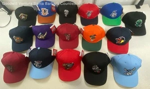Lot Of 16 Minor League Sports Hats, Hook and Loop Closure, One Size, - Picture 1 of 8