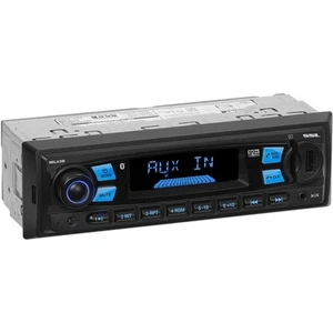 ML43B Multimedia Car Stereo - Single Din, MP3 Player, No CD/DVD, Bluetooth Au... - Picture 1 of 4