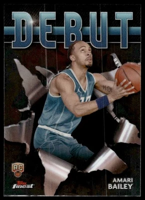 2023-24 Finest #D-28 Amari Bailey Debut - Image 1 of 2