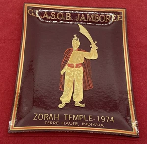 Vintage (1974) Shriners G.L.A.S.O.B Jamboree, Templo Zorah, Terre Haute, IN - Imagen 1 de 1