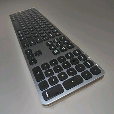 Satechi Apple Smart Bluetooth Wireless Mechanical Keyboard #ST-AMBK - Space Gray - Image 1 of 4