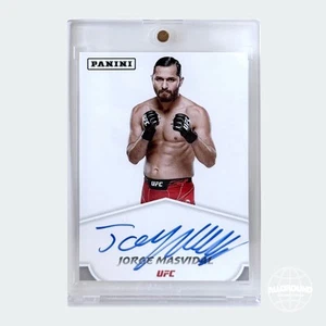 Jorge Masvidal 2022 Panini UFC Industry Summit Exclusive Auto On-Card Auto - Picture 1 of 3