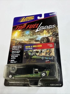 Johnny Lightning Top Fuel Legends BEEBE & MULLIGAN 1968 Season Rail Dragster NEW - Picture 1 of 2