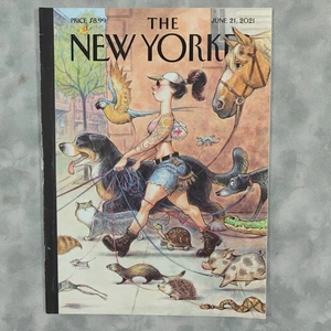 The New Yorker June 21, 2021 Issue Peter de Seve Local Fauna Cover Back Issue - Picture 1 of 1