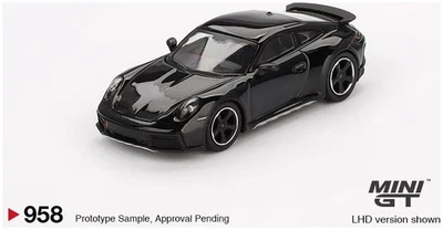 Mini GT MGT00958LHD Porsche 911 Dakar Black Die Cast 1/64 - Immagine 1 di 3