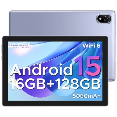DOOGEE U10 Android 15 Tablet 10 Zoll 16GB+128GB 5060mAh WiFi 6 Dual Kamera 2025 - Bild 1 von 4