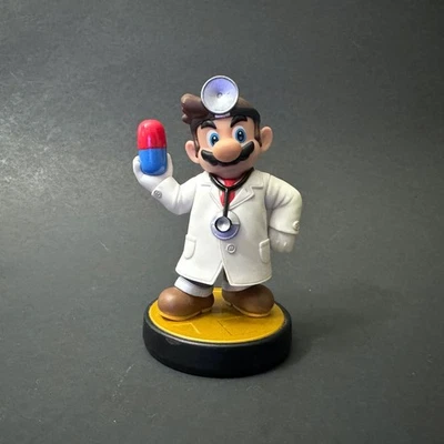 DR MARIO Amiibo Super Smash Bros NES Nintendo Switch, 3DS, Wii U Tested Working - Image 1 of 2