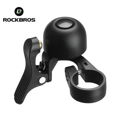 ROCKBROS Bike Bell for Road Bike 0.87"Handlebars Ring Bell with Loud Sound Bells - Image 1 of 4
