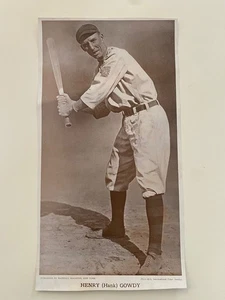 Hank Gowdy 1914 Boston Braves Baseball Magazin Premium M114 - Bild 1 von 2