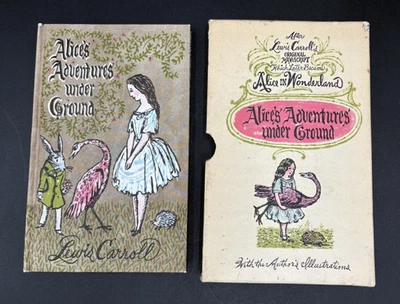 Alice's Adventures Underground Alice in Wonderland Manuscript Rare Lewis Carroll - Image 1 of 4