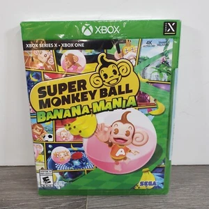 Super Monkey Ball Banana Mania MICROSOFT XBOX SERIES X + ONE NEW SEALED E 10+ - Picture 1 of 5