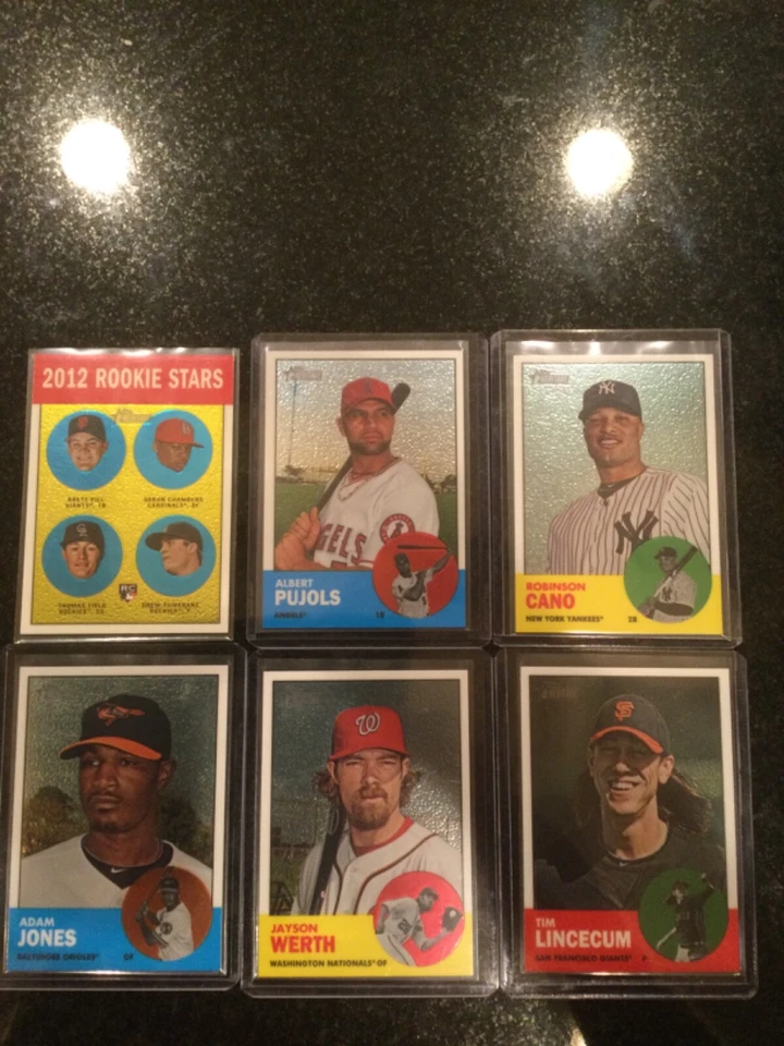 2012 Topps Heritage Chrome Finish Your Set You Pick - Image 1 of 1