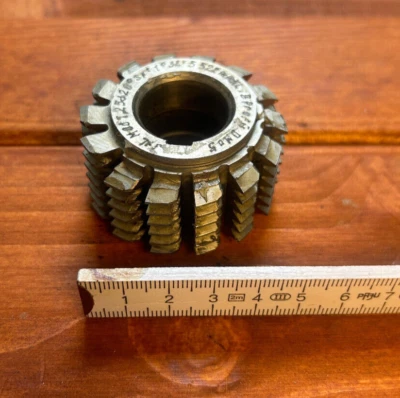 Modulfräser 1,25 20° Abwälzfräser Zahnradfräser HSS DDR Ø50mm - Bild 1 von 4