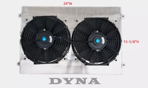 Aluminum Shroud & Fans For 1973-86 Jeep Pickup Truck - Picture 1 of 1