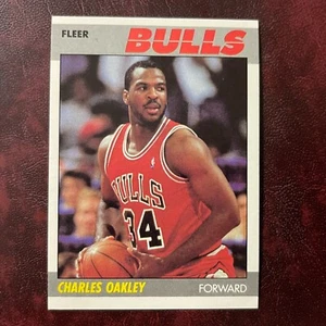 1987-88 Fleer Set CHARLES OAKLEY #79 CHICAGO BULLS ** MINT ** HIGH GRADE ** - Picture 1 of 1
