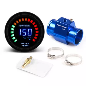 2'' 52mm Digital Water Temp Temperature Gauge w/36mm Joint Pipe Sensor Adapter - Picture 1 of 9