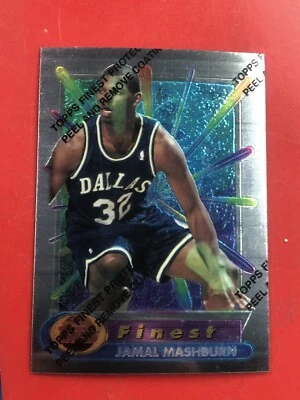 1994-95 Topps Finest Jamal Mashburn #60 - Image 1 of 2