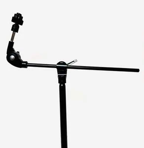 Multi Position Black Boom Cymbal Arm and Clamp For Roland or Lemon Cymbal - Picture 1 of 7