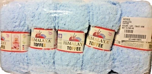 Himalaya Toffee Yarn 5 Pack “73512 Light Blue” - Picture 1 of 1