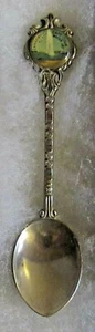 #574) SILVER PLATED TEA SPOON CANBERRA A.C.T. CAPTAIN COOK WATER JET AUSTRALIA - Picture 1 of 2