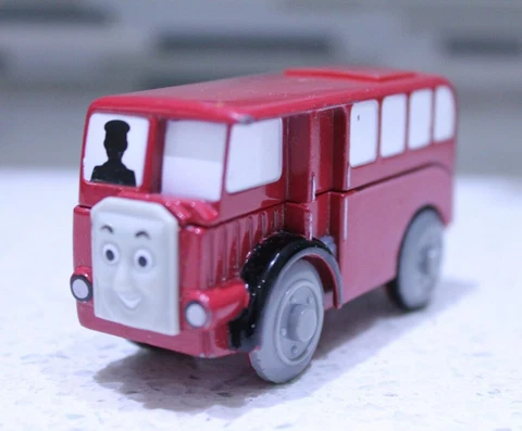 Thomas &Friends Diecast BERTIE MOTORIZED Battery Operated 2003 for Wooden Tracks Cover