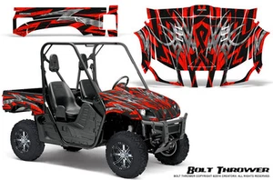 YAMAHA RHINO 450/660/700 UTV GRAPHICS KIT DECALS CREATORX BOLT THROWER RED - Bild 1 von 1