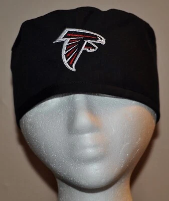 Men's NFL Atlanta Falcons Embroidered Scrub Cap/Hat - One Size Fits Most - Image 1 of 3