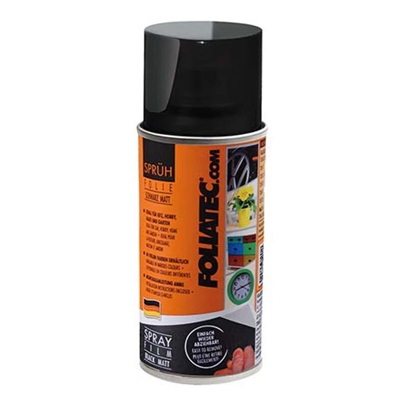 Foliatec Sprühfolie Abziehlack schwarz matt 400ml - Bild 1 von 1