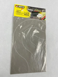 Noch 60704 HO Federal Road Gray, Curve - Picture 1 of 1