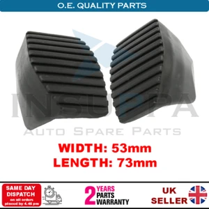 2X pastillas de pedal de embrague y freno para Peugeot 807 Expert Partner Tepee 4504.17 - Imagen 1 de 12