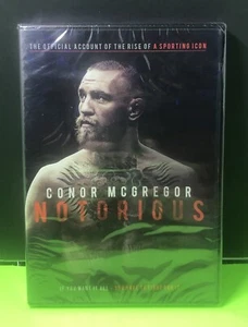 Conor McGregor Notorious DVD New Sealed MMA UFC Bonus Feature The Fighting Irish - Picture 1 of 3