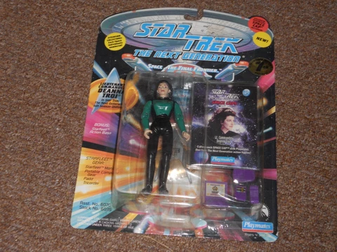 Star Trek The Next Generation * DEANNA TROI * 5" Action Figure Playmates 1994 Cover