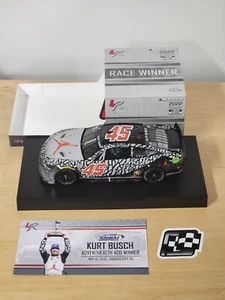 2022 #45 Kurt Busch Jordan Brand Kansas Last Win 1/24 Action NASCAR Diecast - Picture 1 of 2