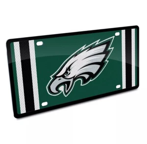 NFL Philadelphia Eagles Team Jersey Style Auto License Plate Super Bowl Sunday - Picture 1 of 7