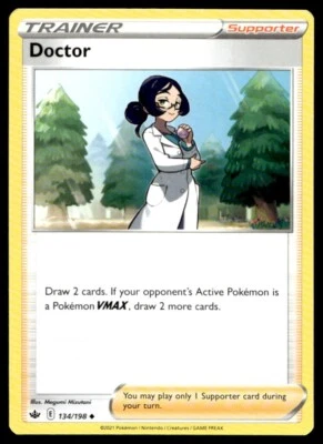 2021 Sword & Shield - Chilling Reign Doctor Uncommon #134 - Image 1 of 2