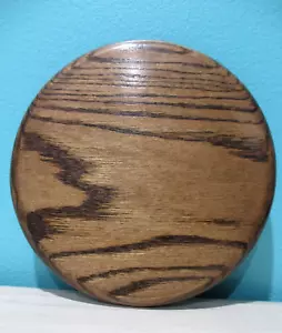 Artesian Handmade Wooden Oak Lazy Susan 10 in Turntable SMOOTH Ball Bearing Spin - Picture 1 of 6