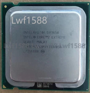 Intel Core 2 Extreme QX9650 LGA775 3GHz quad-core 4T 130W qx9650 CPU processor - Picture 1 of 1
