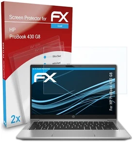 atFoliX 2x Pellicola Protettiva per HP ProBook 430 G8 chiaro - Foto 1 di 9