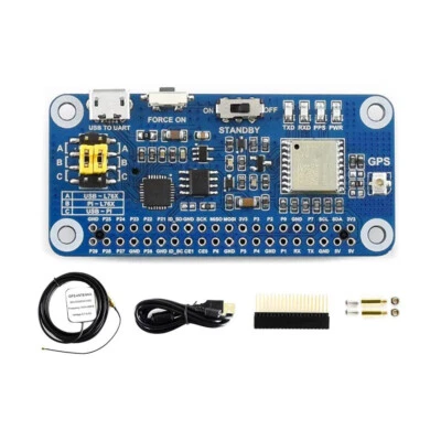 GPS Expansion HAT Starter Kit for RPI Raspberry Pi Zero 2 W 3 Model B Plus 4 4GB - Image 1 of 4