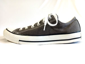 Converse Chuck Taylor All Star Womens Low Top Canvas Sneakers, Shoes, Gray, Sz 9 - Picture 1 of 10