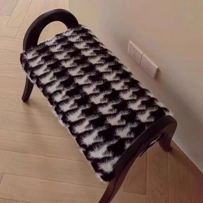 Entering the entrance hall, small stool, retro foot pedaling, bedroom sofa stool - Image 1 of 4