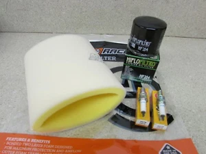08-12 KAWASAKI KRF750 TERYX 750 TUNE UP KIT AIR FILTER OIL FILTER SPARK PLUG - Picture 1 of 1