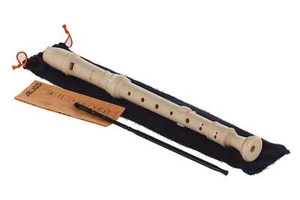 Aulos C-Soprano Flûte À Bec Elite Baroque Avec Double Trous 303B - Bild 1 von 8