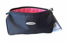 Samsonite 142-14 Kosmetik-Etui schwarz Kosmetiktasche Tasche Kulturbeutel NEU