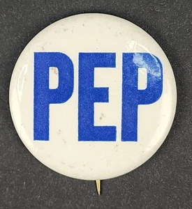 Vintage Pep Club Button Pinback 1950s High School Sports Badge - Picture 1 of 9