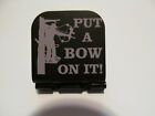 Put A Bow On It! Archer Image Laser Etched Aluminum Hat Clip Brim-it