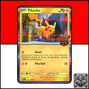 Pikachu┃062/193┃Common Holo┃Pokémon┃ENG - Bild 1 von 6
